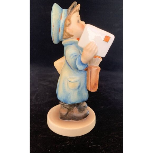 Hummel Postman Boy Figurine TMK2 Full Bee 119 Western Germany 5.25" Mailman - Picture 4 of 10